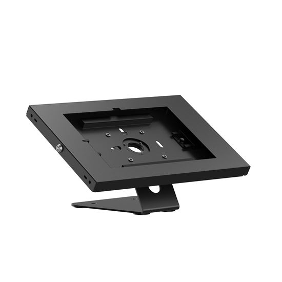 BRATECK Anti-Theft Enclosed Wall Mount Countertop Tablet Kiosk Black Brateck — view 2