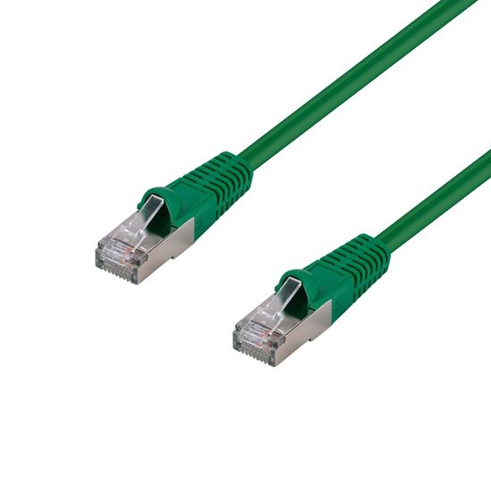 DYNAMIX 10m Cat6A S/FTP Green Shielded 10G Patch Lead. Dynamix — view 2