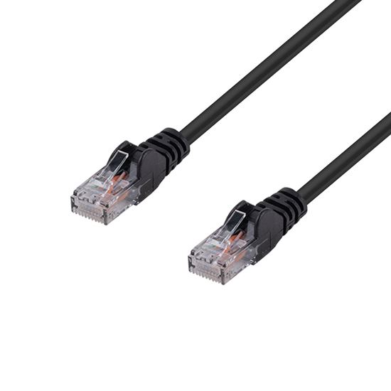 DYNAMIX 2m Cat6 Black UTP Patch Lead (T568A Specification) 250MHz Dynamix — view 2