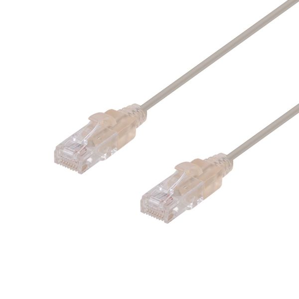 0.15m Cat6A 10G Beige UTP Patch Lead 30AWG 8023af Unshielded Plug. Dynamix — view 2