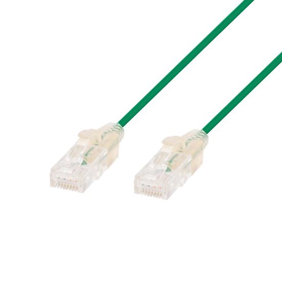 DYNAMIX 1m Cat6A 10G Green Ultra-Slim Component Level UTP Dynamix — view 2