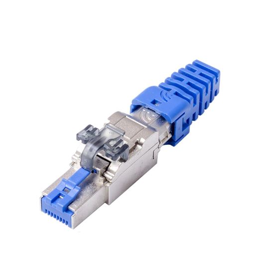 DYNAMIX RJ45 STP Cat6A 10G Tooless Flexible Plug. Works with both Dynamix — view 2