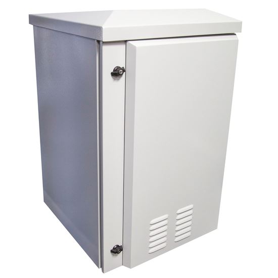 DYNAMIX 24RU Vented Outdoor Wall Mount Cabinet. Ext Dim 611x625x1190 Dynamix — view 2