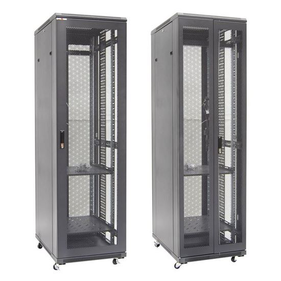 DYNAMIX 42RU Server Cabinet 800mm Deep, Front Mesh Door, Rear Mesh Dynamix — view 2
