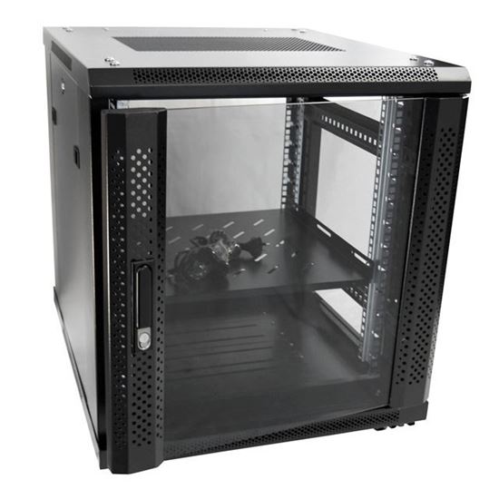 DYNAMIX 12RU Server Cabinet 700mm deep (600 x 700 x 743mm). Incl. 1x Dynamix — view 2