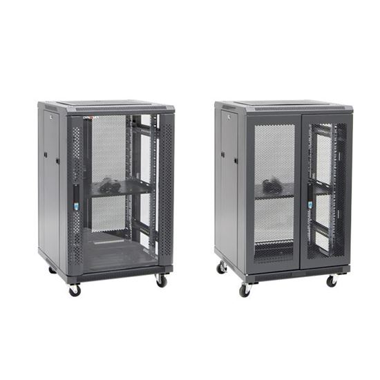 DYNAMIX 18RU Server Cabinet 800mm Deep (600x 800x1008mm) Includes 1x Dynamix — view 2