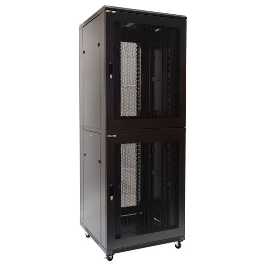 DYNAMIX 45RU Co-Location Server Cabinet with 2 Compartments. 1000mm Dynamix — view 2