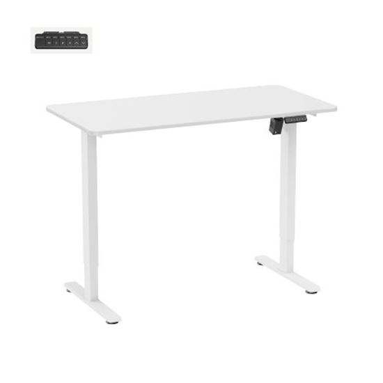 BRATECK Eco Ergonomic Office Electric Sit-Stand Desk with Single Brateck — view 2