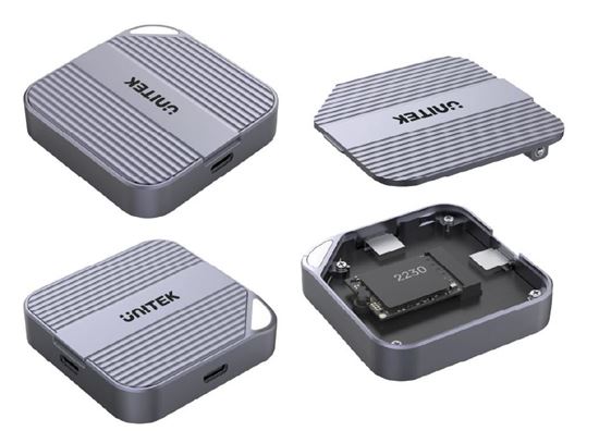 UNITEK MagSafe Magnetic M.2 2230 NVMe SSD Enclosure for iPhone 16/15 Unitek — view 2