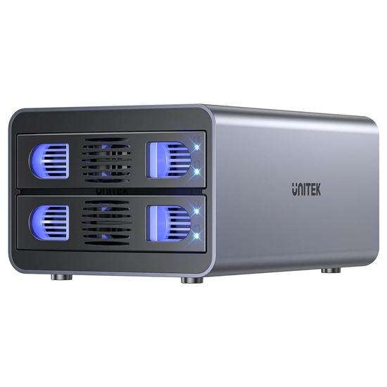 UNITEK 2-Bay RAID External HD Enclosure. Supports RAID 1 Unitek — view 2