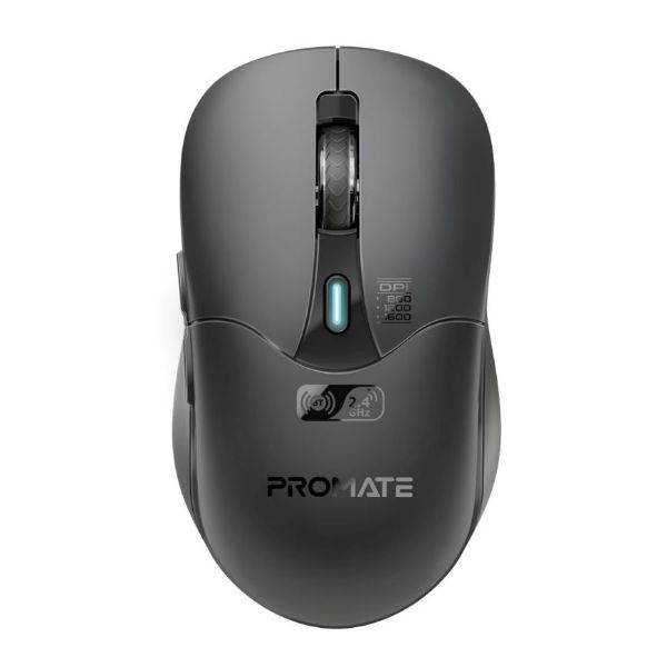 Rechargeable Wireless Mouse W/ BT & RF Connectivity. 800/1200/1600Dpi. Built-In 500 PROMATE — view 2