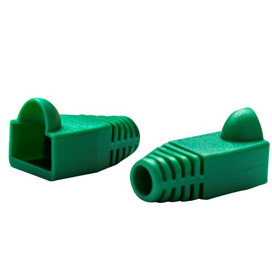 DYNAMIX GREEN RJ45 Strain Relief Boot (6.0mm Outside Diameter). 20pk Dynamix — view 2