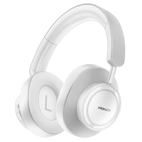 HiFi Stereo Wireless Over Ear Ergonomic Headphones. Up To 12 Hours Playing Time Promate — view 2