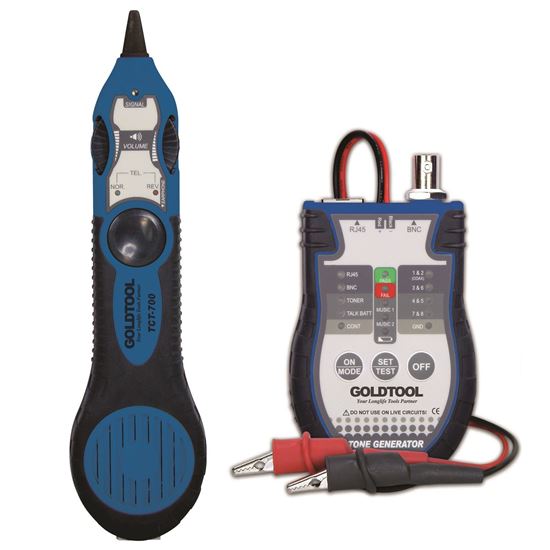 GOLDTOOL 3-IN-1 Tracer & Toner Cable Tester Kit. Goldtool — view 2