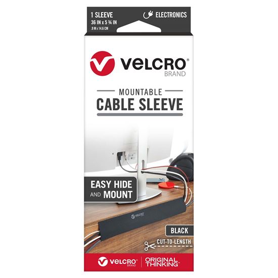 VELCRO Mountable Cable Sleeves. Mount Electrical Cords out of Sight Velcro — view 2