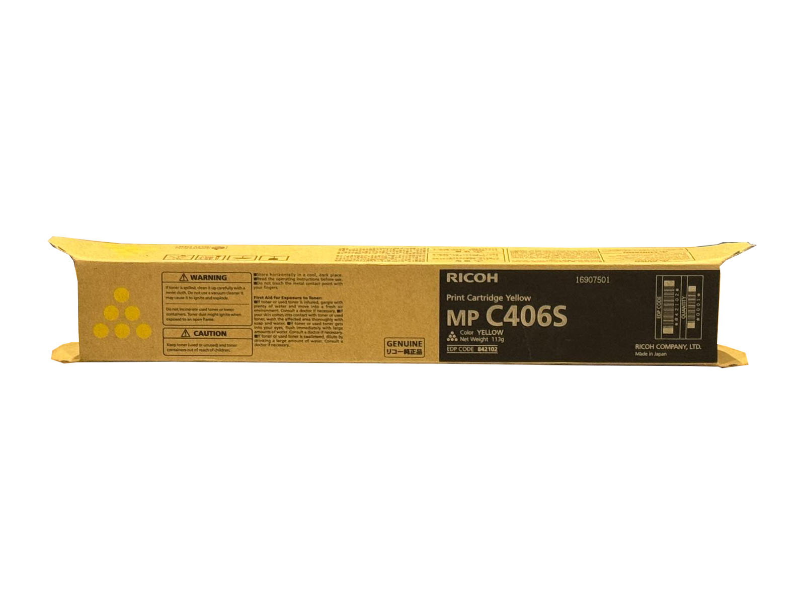 MPC406S Toner Cartridge Yellow 6000-page Ricoh — view 2