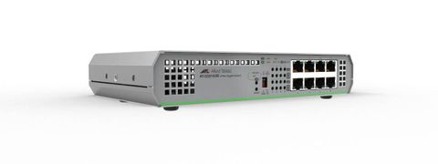 AT-GS910/8-40 8 port 10/100/1000T unmanaged switch with internal PSU Allied Telesis — view 2