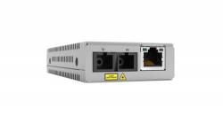 AT-MMC2000LX/SC-960 TAA (Federal)- 10/100/1000T to 1000LX/SC (20km) Single-Mode Mini Media & Rate Converter Allied Telesis — view 2