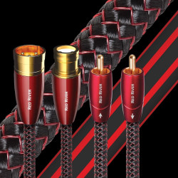 5M XLR to XLR Pair Cable - Red & Black Audioquest — view 2