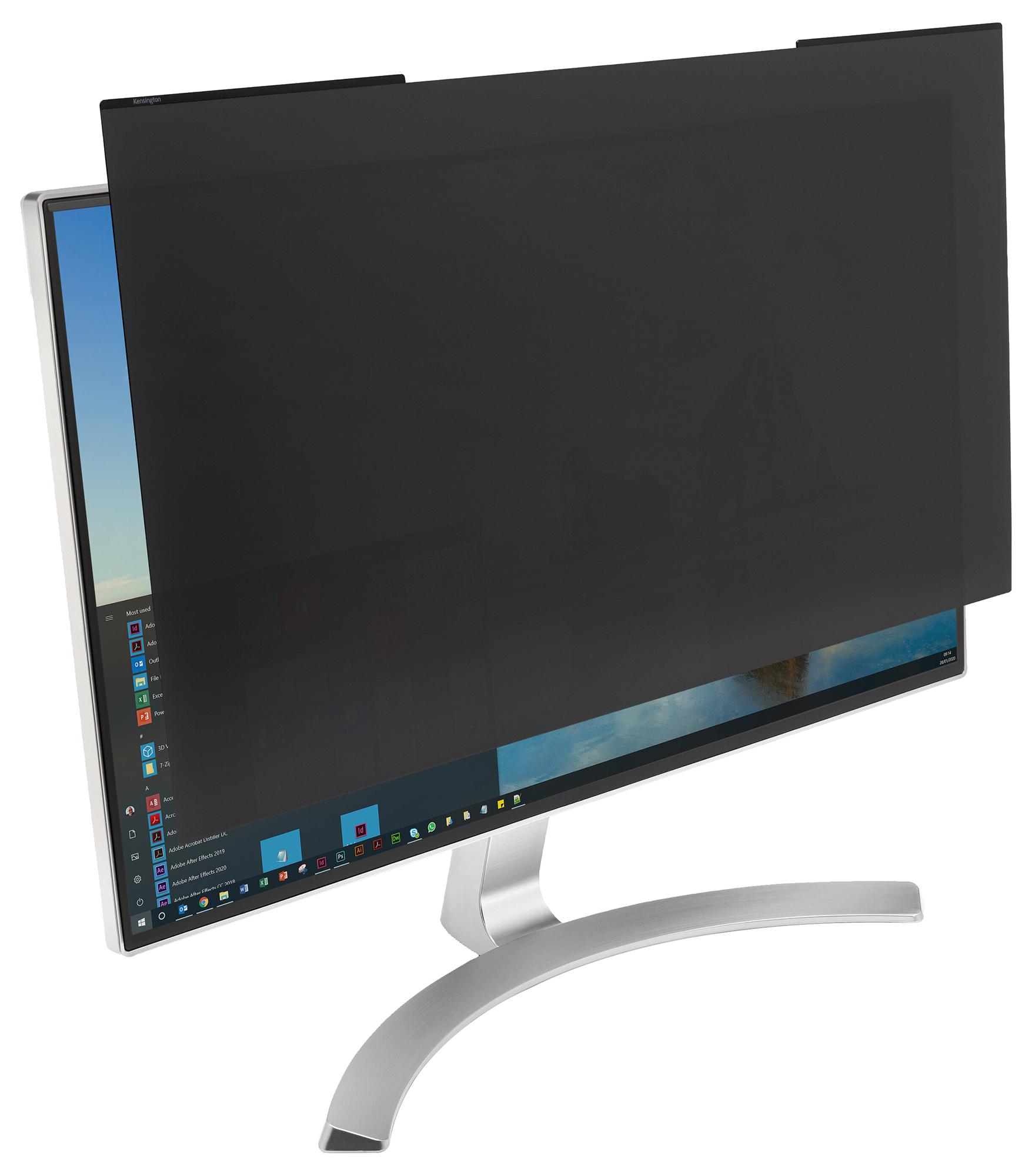 MagPro 16:9 Privacy Filter with Magnetic Strip for 24"" Widescreen LCD Monitor Kensington — view 2