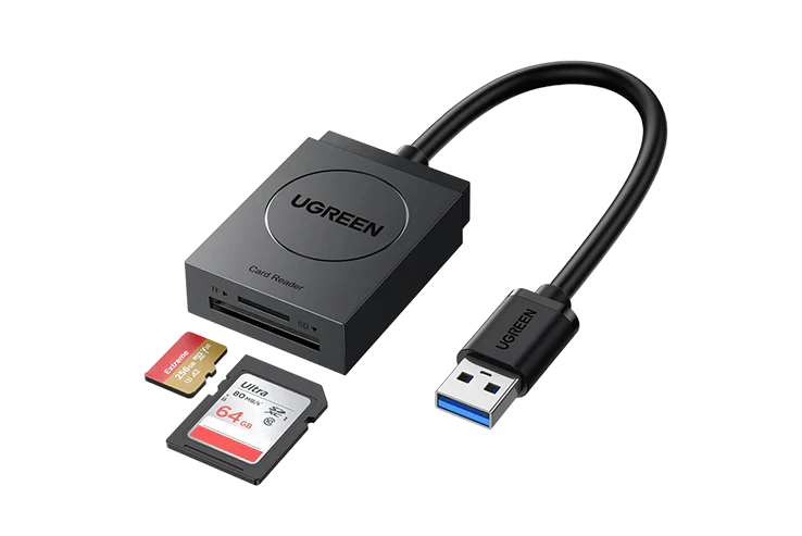 UG-20250 2 in 1 USB Card Reader Ugreen — view 2