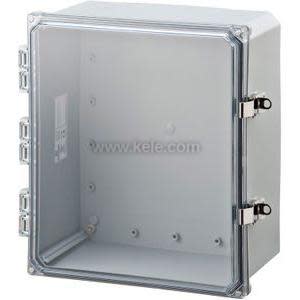 Premium Polycarbonate Enclosure 16.7(L) x14.7""(W) - Gray# Integra Enclosures — view 2