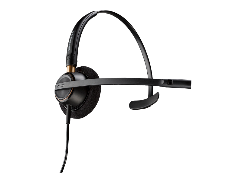 EncorePro 510 Mono Wired Headset with Noise Cancelling Poly — view 2
