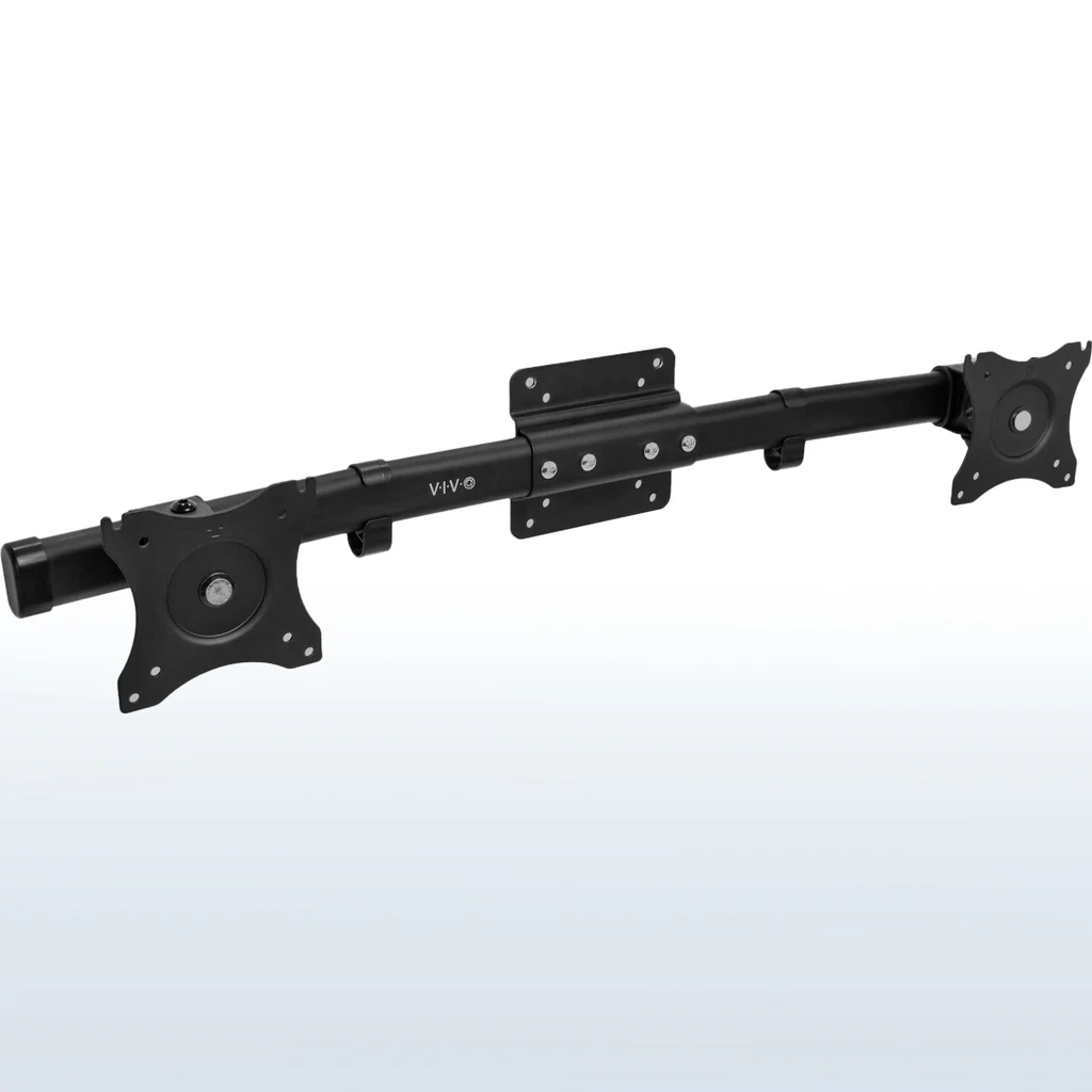 Dual VESA Bracket Adapter- Horizontal Assembly Mount for 2 Monitor Screens - 27 inches VIVO — view 2