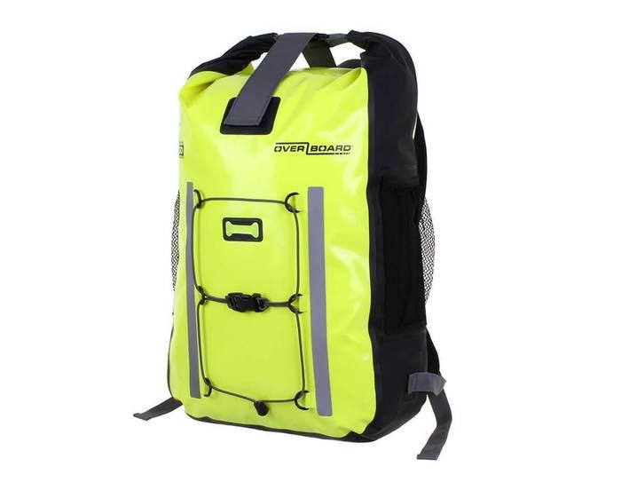 30L Pro-Vis Waterproof Backpack - Yellow OverBoard — view 2