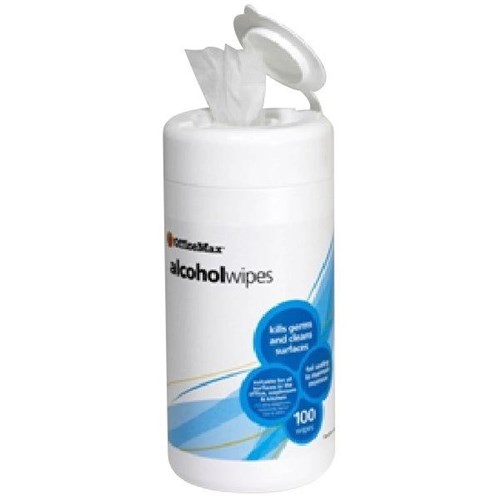 OfficeMax Alcohol Surface Wipes 100 pack OfficeMax — view 2