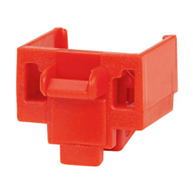 RJ45 Blockout Device 100 Pack with Key - Red Panduit — view 2