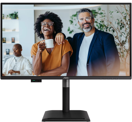 AOC Q27P4C 27" IPS 2560x1440 HDMI DP USB Type-C Dock Ergo 5yr wty AOC — view 2