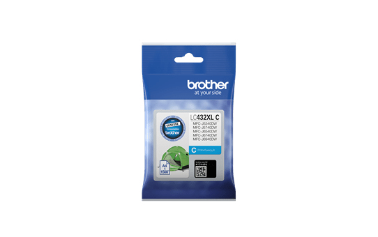 Brother LC432XLC Cyan High Yield Ink Cartridge Brother — view 2