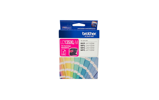 Brother LC135XLM Magenta High Yield Ink Cartridge Brother — view 2