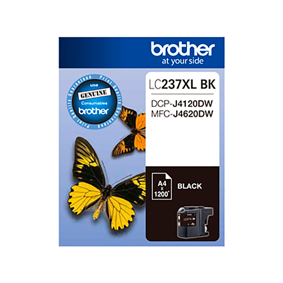Brother LC237XLBK Black High Yield Ink Cartridge Brother — view 2