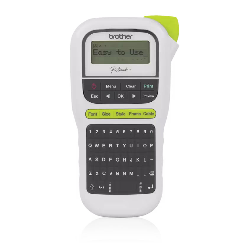 Brother PTH110 Durable P-Touch White Label Printer $20 Cashback Brother — view 2