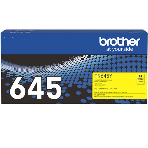 Brother TN645Y Toner Yellow Brother — view 2