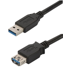 Digitus USB 3.0 Type A (M) to USB Type A (F) 1.8m Extension Cable Digitus — view 2