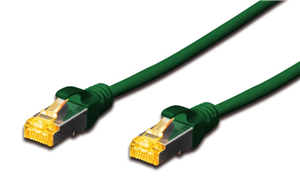 Digitus S-FTP CAT6A Patch Lead - 1M Green Digitus — view 2