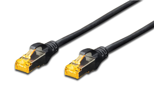 Digitus S-FTP CAT6A Patch Lead - 3M Black Digitus — view 2