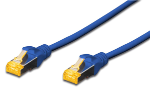 Digitus S-FTP CAT6A Patch Lead - 10M Blue Digitus — view 2
