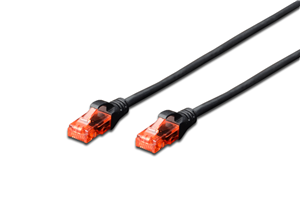 Digitus UTP CAT6 Patch Lead - 0.75M Black Digitus — view 2