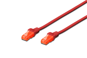 Digitus UTP CAT6 Patch Lead - 1M Red Digitus — view 2