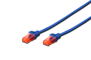 Digitus UTP CAT6 Patch Lead - 3M Blue Digitus — view 2