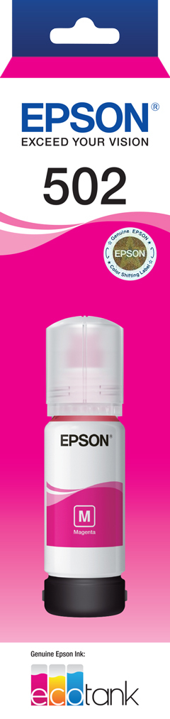 Epson T502 Magenta Ink Bottle Epson — view 2