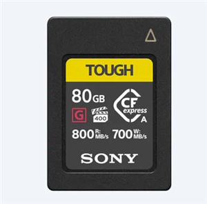Sony CEAG80T Tough CFexpress card 80GB Sony — view 2