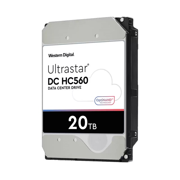WD Ultrastar DC HC560 SATA 3.5" 7200RPM 512MB 20TB NAS HDD Western Digital — view 2