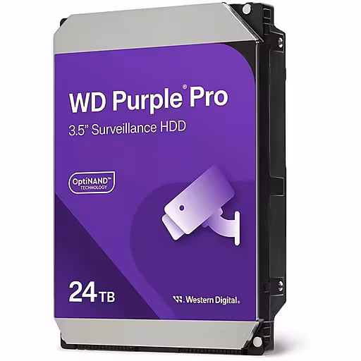 WD Purple Pro 24TB SATA 3.5" 7200RPM 512MB Surveillance HDD Western Digital — view 2