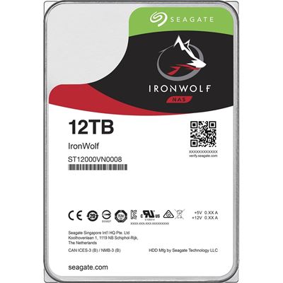 Seagate IronWolf 12TB SATA 3.5"7200RPM 256MB NAS HDD 3Yr Wty Seagate — view 2