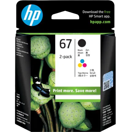 HP 67 Color/Black Ink Cartridge Combo 2-Pack HP — view 2